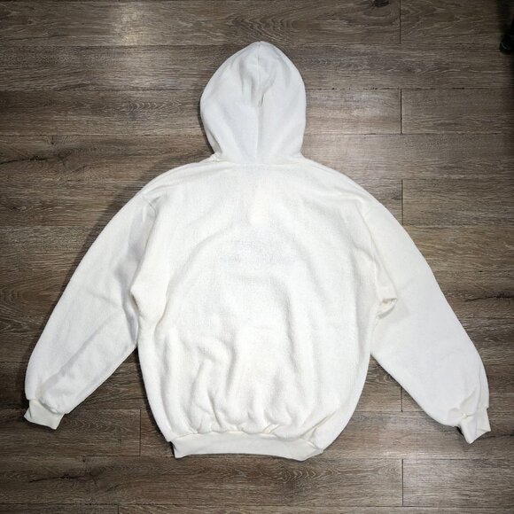 Walt Disney World Hoodie Women Small Ivory White Mickey Mouse 2001 Y2K Vintage - Picture 3 of 11